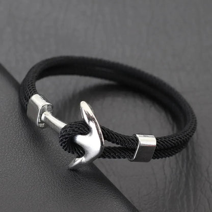 Anchor Milan Rope Bracelet For Men